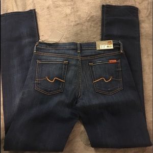 New 7 for all mankind straight jeans size 30